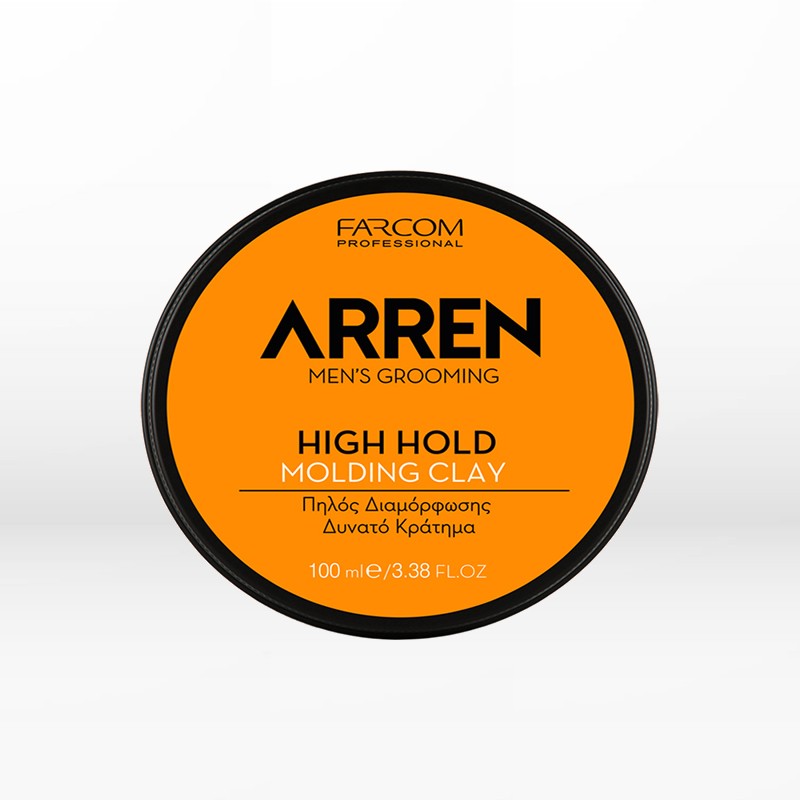 Farcom Professional Arren Men`s Grooming Molding Clay High Hold 100ml